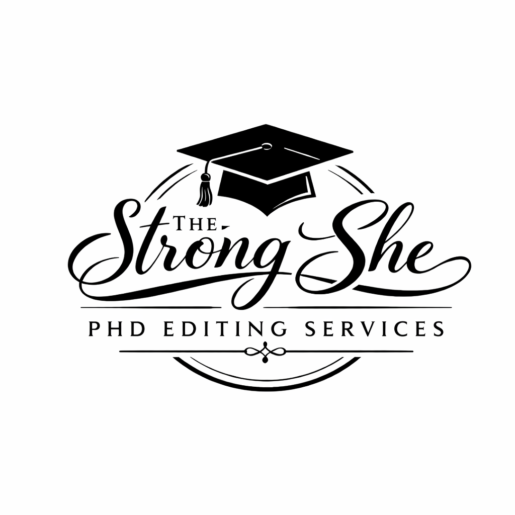 The Strong She PhD logo